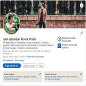 Mi Proyecto del curso: Estrategias para destacar en LinkedIn. Br, ing e Identidade, Redes sociais, Marketing digital, e Marketing de conteúdo projeto de Juan Sebastian Rivera Prada - 31.08.2021