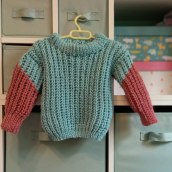 Mi Proyecto del curso: Crochet: crea prendas con una sola aguja. Un proyecto de Moda, Diseño de moda, Tejido, DIY y Crochet de Natalia Fermoselle Martinez - 03.09.2021