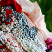 Freeform crochet. Artesanato projeto de Marianne Seiman - 06.09.2021