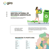 Gira - Gestión Residuos Ambiental. Un proyecto de Diseño, Eventos y Diseño Web de Pablo Núñez Argudo - 12.08.2020