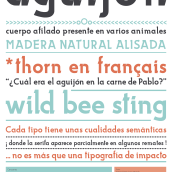 AGUIJÖN, tipografía geométrica, funcional y sin serifa. . Tipografia projeto de Antonio Ramón Luque Miranda - 07.09.2021
