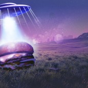 Aliens love hamburgers. Photograph, and Digital Photograph project by Alessandro Casmiri - 09.13.2021