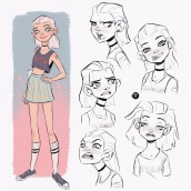 Diminishing Returns . Animation, Character Design, Drawing, and Digital Drawing project by Magdalina Dianova - 09.14.2021