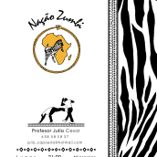 ESCUELA DE CAPOEIRA ANGOLA NAÇÃO ZUMBI. Un proyecto de Diseño, Publicidad, Br, ing e Identidad y Diseño de carteles de Samuel Martín López - 14.09.2021