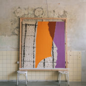 The Tapestry Collage. Un progetto di Design, Artigianato , e Fiber Art di Kristína Šipulová - 15.09.2021