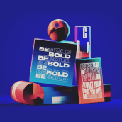 Be Bold // Typo Animation. A Illustration, Motion Graphics, 3D, T, and pograph project by Christophe Zidler - 09.16.2021