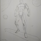 Mi Proyecto del curso: Ilustración para cómics: anatomía de un superhéroe. Ilustração tradicional, Design de personagens, Comic, Desenho a lápis, e Desenho anatômico projeto de Ali Gonza - 18.09.2021