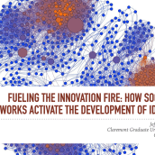 Fueling the Innovation Fire: How Social Networks Activate the Development of Ideas. Creative Consulting, and Creativit project by Jeff Fajans - 09.27.2021