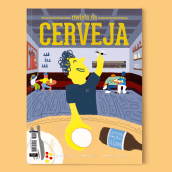 Selected covers for Revista da Cerveja (brazilian beer magazine) 2019-2021 Ein Projekt aus dem Bereich Traditionelle Illustration, Verlagsdesign und Digitale Illustration von Iuri Lang Meira - 29.09.2021