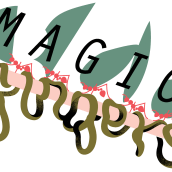Logo for Magic Fingers. Design, Traditional illustration, T, and pograph project by thrilliamlong - 10.02.2021