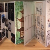 My project in Paper Playground: Japaning. Un projet de Illustration traditionnelle, Artisanat, Papercraft, Stor, telling, DIY , et Narration de Alda Cirincione - 07.10.2021