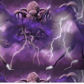 Purple Octopus. Un proyecto de Fotomontaje de Heber Barron - 03.10.2021