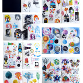 My project in Illustration Techniques to Unlock your Creativity course. Un progetto di Design, Illustrazione tradizionale, Belle arti, Pittura, Creatività, Creatività con i bambini e Sketchbook di Natasa Knezevic - 19.10.2021