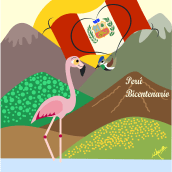Perú Bicentenario. Un proyecto de Ilustración tradicional de Maura Jurado Zevallos - 21.10.2021