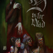 Dracula. Traditional illustration, Poster Design, Digital Illustration, H, and Lettering project by Ale Mercado - 10.26.2020