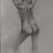 Mi Proyecto del curso: Dibujo de la figura humana en movimiento. Un progetto di Belle arti, Bozzetti, Disegno a matita, Disegno e Disegno realistico di Esteban Lijalad - 27.10.2021