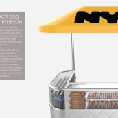 NYC Hotdog Cart Redesign. Industrial Design project by Reid Schlegel - 10.29.2021