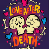 Love is forever... even after death. Un proyecto de Ilustración de Ed Vill - 02.11.2021