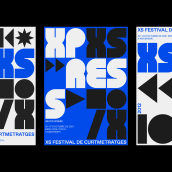 XS Festival de Curtmetratges. Um projeto de Design gráfico e Design de cartaz de José Alonso - 03.11.2021