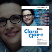 CLARA Y CLAIRE | Official Movie Poster. Design, Advertising, Motion Graphics, Film, Video, TV, Art Direction, Br, ing, Identit, Photo Retouching, and Poster Design project by Virginia Oliete - 11.05.2021