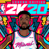 NBA2K20 Limited Edition. Design, Traditional illustration, and Video Games project by Van Orton - 11.05.2021