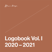 Logobook 2020 - 2021.. Design project by Rebeca Anaya - 11.05.2021
