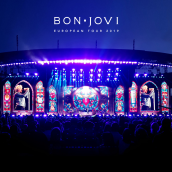 Bon Jovi Tour 2019. Design, Traditional illustration, Music, and Art Direction project by Van Orton - 11.05.2021
