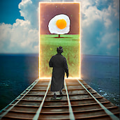 Egg Portal. Un proyecto de Ilustración tradicional, Collage y Fotomontaje de JaGriCa - 11.11.2021
