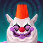 Killer Klowns from Outer Space. Traditional illustration, Character Design, Graphic Design, Digital Illustration, Artistic Drawing, Digital Drawing, and Digital Painting project by Greco Westermann - 11.15.2021