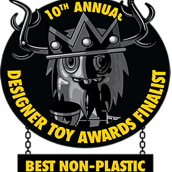 Finalista dos 10th Designer Toy Awards (2020). To, e Art projeto de droolwool - 16.11.2021