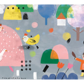 My project in Illustration and Digital Collage for Children's Stories course. Un progetto di Design, Illustrazione tradizionale, Collage, Illustrazione digitale, Illustrazione infantile e Design digitale di Natasa Knezevic - 19.11.2021