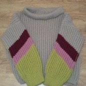 Mi Proyecto del curso: Crochet: crea prendas con una sola aguja. Un proyecto de Moda, Diseño de moda, Tejido, DIY, Crochet y Diseño textil de Soledad Buey Mayoral - 21.11.2021