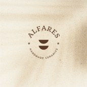 Alfares Handmade Ceramic - Branding. Projekt z dziedziny Br, ing i ident i fikacja wizualna użytkownika Manuel Serrano Cordero - 22.11.2021