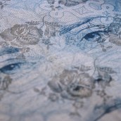 Mi Proyecto del curso: Bluework: cianotipia y bordado. Un projet de Illustration, Artisanat, Beaux Arts, Papercraft, Estampe, Broderie, Illustration textile , et DIY de Bugambilo - 25.11.2021