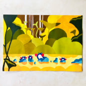 Mi Proyecto del curso: Pintura de vida salvaje con gouache. Un proyecto de Ilustración tradicional, Bellas Artes, Pintura, Dibujo artístico y Pintura gouache de Silvana Hernandez - 25.11.2021
