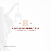 Identidad corporativa - Abogados Bilbao. Un proyecto de Diseño, Br, ing e Identidad y Diseño gráfico de Francisco Jiménez - 03.12.2021