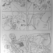 Mi Proyecto del curso: Dibujo a lápiz para cómics de superhéroes. Un progetto di Illustrazione tradizionale, Fumetto, Disegno a matita e Disegno di diego_e - 03.12.2021