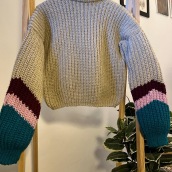 Mi Proyecto del curso: Crochet: crea prendas con una sola aguja Ein Projekt aus dem Bereich Mode, Modedesign, Weben, DIY und Crochet von marinatrombin - 05.12.2021