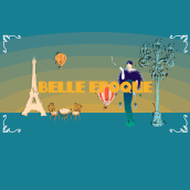 Belle Epoque - Infografía Animada. Un proyecto de Diseño, Diseño gráfico y Animación 2D de Damián Milgron - 15.04.2021