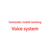Santander voice system. Design project by Pedro Quintino - 11.20.2019