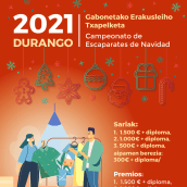 Cartel concursos de escaparates de navidad. Design projeto de Txomin González - 13.12.2021