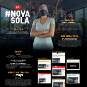 #NoVaSola. Advertising, and Communication project by Gabriela Sialer - 12.23.2021