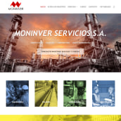 Website Moninver. Web Design, e Desenvolvimento Web projeto de José Quintanilla - 28.02.2021