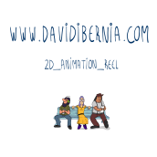 Reel Animación 2021. Gestión autónoma de videos con animaciones e ilustraciones 2D. Un proyecto de Ilustración tradicional, Motion Graphics, Cine, vídeo, televisión, Animación y Diseño de personajes de David Ibernia - 30.12.2021