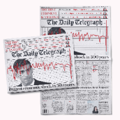The Daily Telegraph. A Design, Kunstleitung und Verlagsdesign project by Harry Hepburn - 03.01.2022