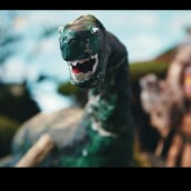 Dino-Riding Sasquatch Satan-Slayers Pt 1 Ein Projekt aus dem Bereich Motion Graphics, Animation, Bildbearbeitung, Kino, Video, TV, Stop Motion und Audiovisuelle Produktion von Rory White aka RORSHAK - 28.11.2021