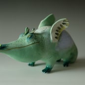 Fantastic creatures. Sculpture, and Ceramics project by Nastia Calaca - 01.10.2022