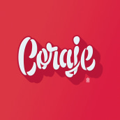 Coraje. Lettering project by Agustín Pizarro Maire - 01.18.2022