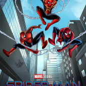 Spider- Man No Way Home. Ilustração tradicional, e Comic projeto de Camilo Fernández solis - 23.01.2022