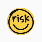 Creative Direction for @RiskHappy. Br, ing, Identit, and Creative Consulting project by Natasha Clark - 01.28.2022